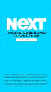 2.3K views · 14 shares | Save up to 25% with instant coverage designed for small business  General Liability  Workers’ Compensation  Tools and Equipment | Next Insurance | Facebook