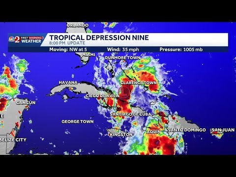 Tropical Depression 9: Tropical storm watches issued for parts of Central Florida