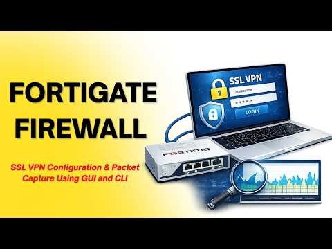 SSL VPN Configuration & Packet Capture Using GUI and CLI