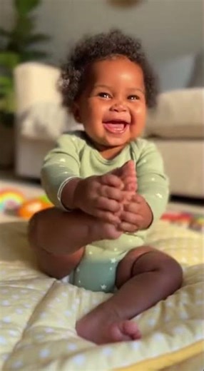 77. Toe Tasting: Baby Tries to Eat Their Own Foot 🍼😂💕✨ #baby #cute #cutebaby