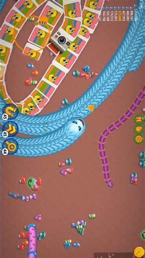 🔥 How I Trapped the BIGGEST Snake in Worms Zone 😱 Pro Gameplay! Part-2