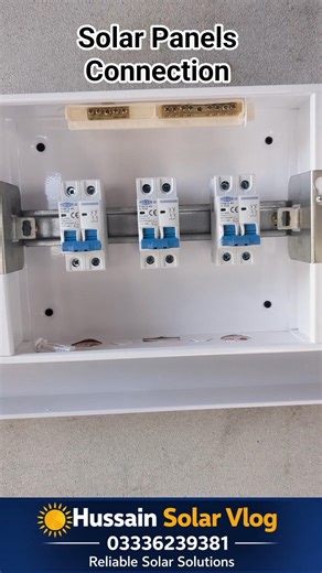 Solar DP Box Wiring Guide Single Phase Connections #shorts #electrical #diy