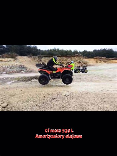 Różnica pracy zawieszenia w różnych quadach ? Polaris vs Cf moto