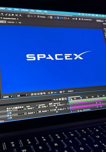 SpaceX Logo Animation Showcase and Design Insights