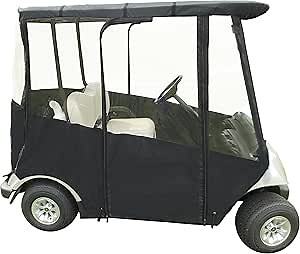 Amazon.com : Tan -Premium Yamaha Drive and Drive 2 Golf Cart Cover with Travel Bag – DoorWorks Portable & Drivable 4-Sided - Tan Golf Cart Cover - Only fits The Yamaha Drive and Drive 2 : Sports & Outdoors
