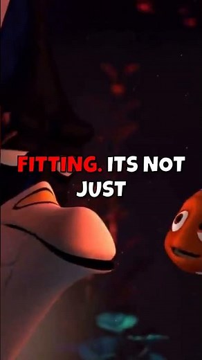 Finding Nemo’s Gill: The Real-Life Struggles of a Moorish Idol 🐟 #FindingNemo #youtubeshorts #disney