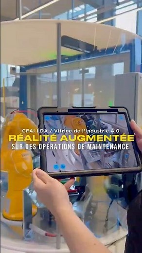 CFAI LDA : Vitrine de L’Industrie4.0 / Réalité augmentée appliquée à la maintenance