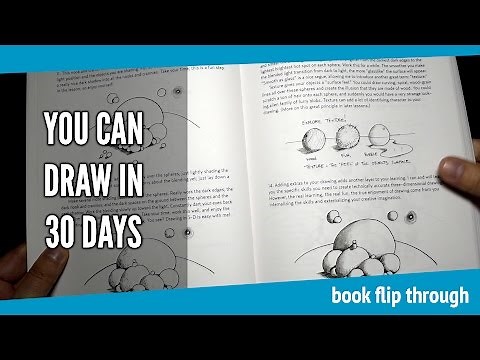 You Can Draw in 30 Days (Drawing Book Flip Through)