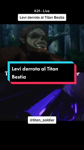 Levi derrota al Titan Bestia en momentos épicos