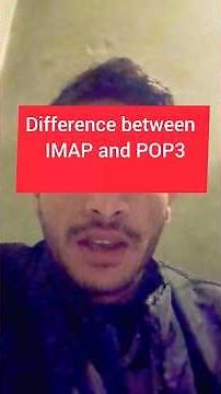 IMAP and POP3|Difference between IMAP and POP3| What is IMAP and POP3| #youtubeshorts #imapandpop3