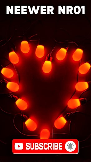 Neewer NR01😍🤩🥰🔥Smart LED String Lights #Neewer #NEEWERNR01 #LEDStringLights #SmartLights #RGBLights