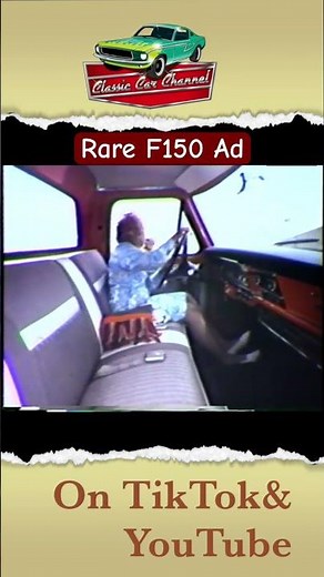 RARE 1972 Ford F150 Commercial