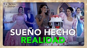 Gema por fin logró verla usar el vestido de XV años que nunca pudo tener y al fiesta que el destino le negó. #LaRosaDeGuadalupe 🩷✨ | La Rosa de Guadalupe
