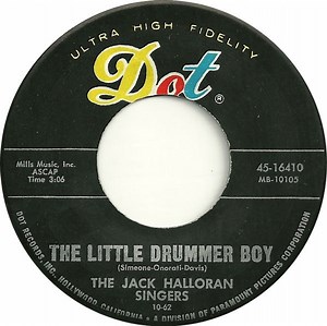 The Jack Halloran Singers - Little Drummer Boy