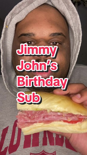 Trying @Jimmy John’s 🥪 #7 Spicy East Coast Italian. DOUBLE SALAMI, DOUBLE CAPOCOLLO & PROVOLONE, Jimmy Peppers®, oil & vinegar, onion, lettuce, tomato & mayo #jimmyjohns #jimmyjohnssandwich #fastfood #fastfoodreview #foodreview #birthday #food #foodie #subs #sub #sandwich