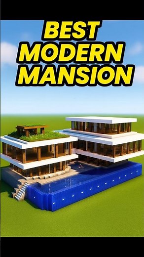 Minecraft Modern House Tutorial ✨ | Minecraft builds