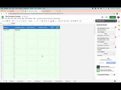 Customize your budget categories with Tiller