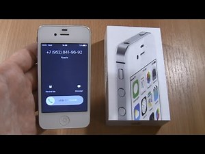 Iphone 4S with box incoming Call