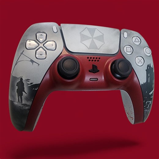 Custom Painted Resident Evil Themed Controller - Etsy