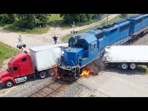 Unbelievable Train Moments Caught on Camera