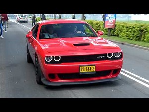 Cars Leaving a Car Meet!