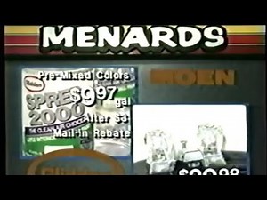 1996 Menards commercial