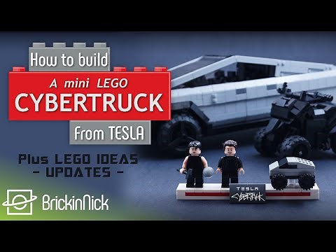 How to build a Mini Tesla Cybertruck | LEGO Ideas MOC