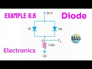 Example 6.6 || Principles of Electronics || VK Mehta & Rohit Mehta || Diode || Electronics || Bangla