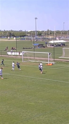 🤯 Sounders U16's score 30-yard free kick in GA Cup! #football #soccer #highlights #wow #goals #MLS