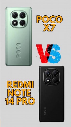 Poco X7 Vs Redmi Note 14 Pro - Full Comparison
