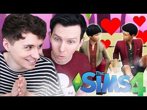 DAB AND EVAN 'MESS AROUND' - Dan and Phil Play: Sims 4 #54