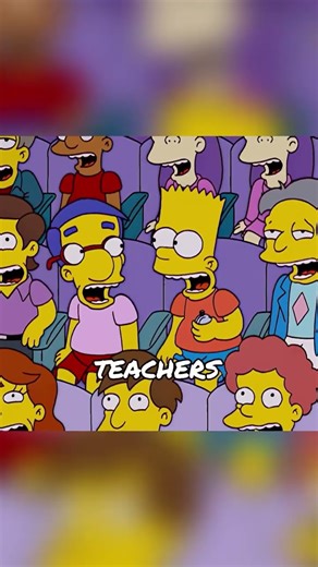 One second later, they can freeze everyone #thesimpsons #cartoon