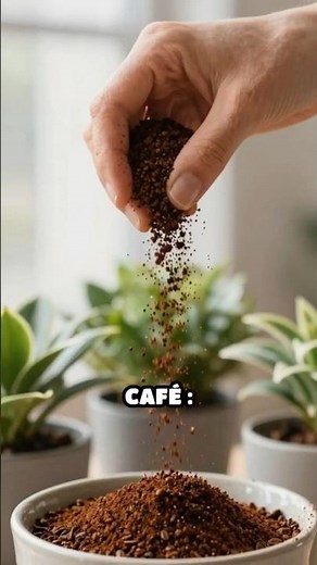 Le secret du marc de café pour un jardin incroyable