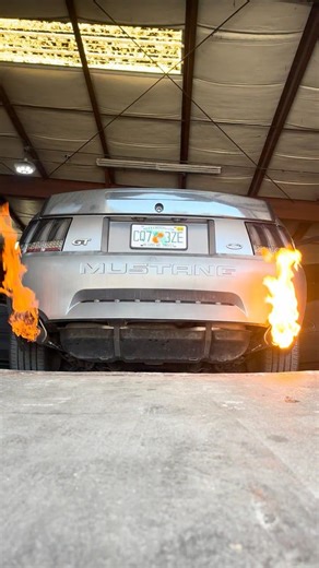 2003 Mustang GT N2MB Wot Box 2 Step with Flames