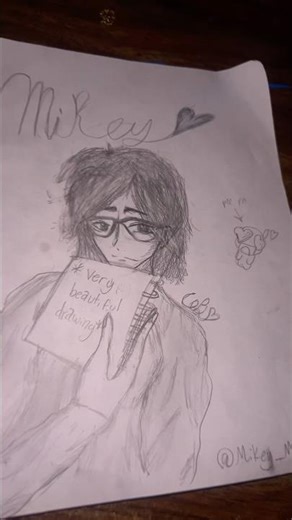 I drew @Mikey_Merida ! #drawing#picture#blowup#cute#artcommunity#art#mha#drawer#youngartist