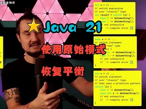 Java 23：使用原始模式恢复平衡