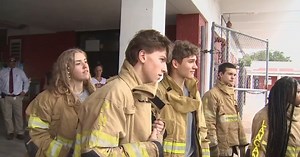 Palm Bay Magnet High School launches firefighter program