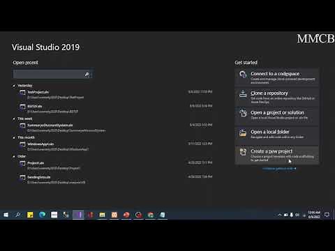 Database Connection using XAMPP and Visual Studio 2019