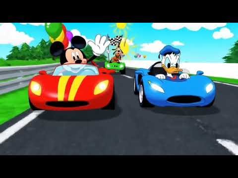 🚗 Mickey Mouse & Donald Duck Heavy Cars Race 🚗 | Funny Kids Cartoon Story