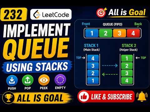 LeetCode Problems in Python: 232. Implement Queue using Stack