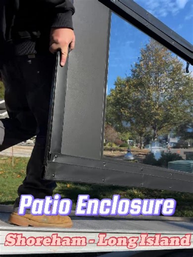 🌟 Introducing our latest custom patio enclosure in Shoreham, Long Island! 🌿✨ Expertly crafted to enhance outdoor living, this enclosure offers year-round comfort and style. Perfect for family gatherings, relaxation, and adding value to your home. 🏡❤️ Imagine enjoying the tranquility of nature while staying protected from the elements. Contact us for your own custom patio project! #PatioEnclosure #CustomOutdoorLiving #LongIslandHomes #ShorehamNY #LuxuryHomeImprovements #OutdoorLiving #HomeReno