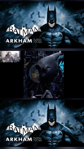 BEST BATMAN VR GAME I’VE EVER PLAYED!! #vr #gaming #batman