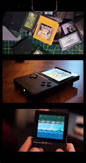 How about some Nostalgia: The Analogue Pocket is my favorite way to play classic Gameboy, Gameboy Color and Gameboy Advance games. It looks incredibly good, like an updated Version of the Original but has way better screen quality, audio quality and features. Now I can save wherever I want and whenever I want or even take Screenshots (Great for the Gameboy camera). What I really love is that I can still use my Games that I got in Elementary SchooI like Pokémon Yellow or Zelda Links Awakening. #g