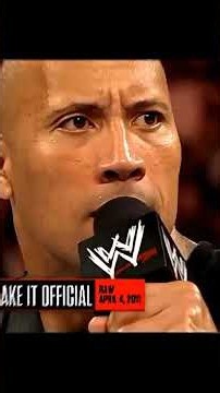 The Rock Vs John Cena WrestleMania 28 #wwe