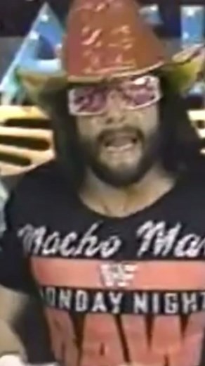 Meet the Macho Man Randy Savage! #promo #wrestling #xyzabc