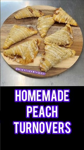 👉 These Peach Turnovers Are UNREAL 🤯🍑🥧