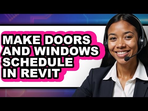 How to Make Doors and Windows Schedule in Revit - Full Guide