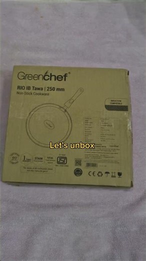 Green chef Affordable Tawa unbox and assemble! ✨ #KitchenEssentials #Unboxing #GreenChef