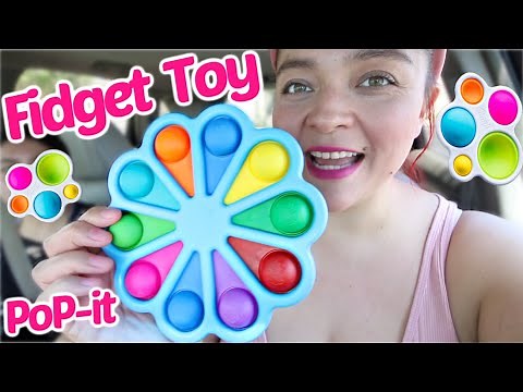 Mom Buys Pop-It FIDGET TOYS from Swap Meet (RARE FINDS FOR CHEAP)