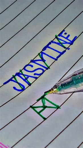 Jasmine name logo 💐🌷💐🌷💐🌷 #art #art #calligraphylattering #musicgenre #calligraphy